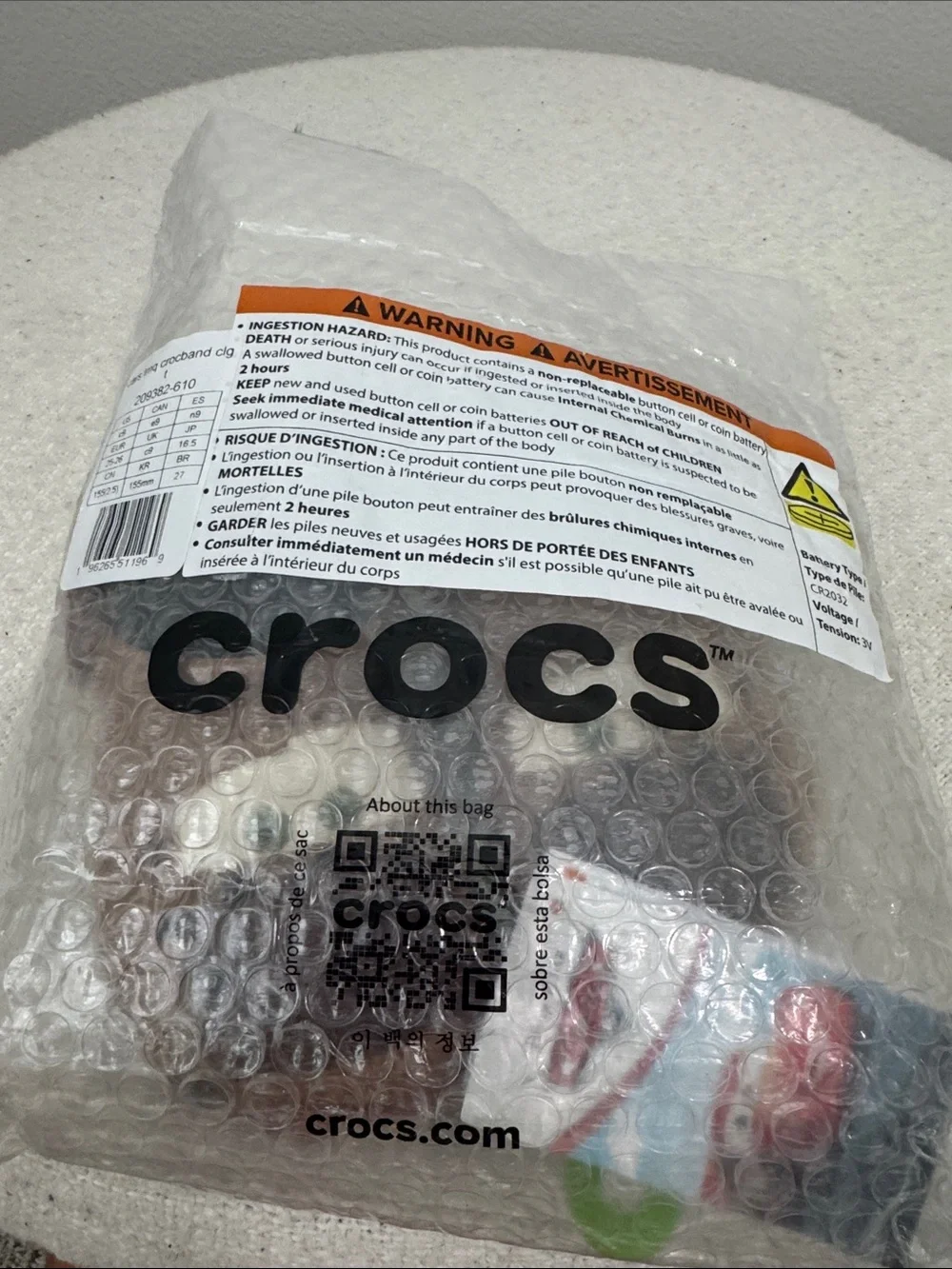 NWT CROCS Disney Cars Mater classic clog